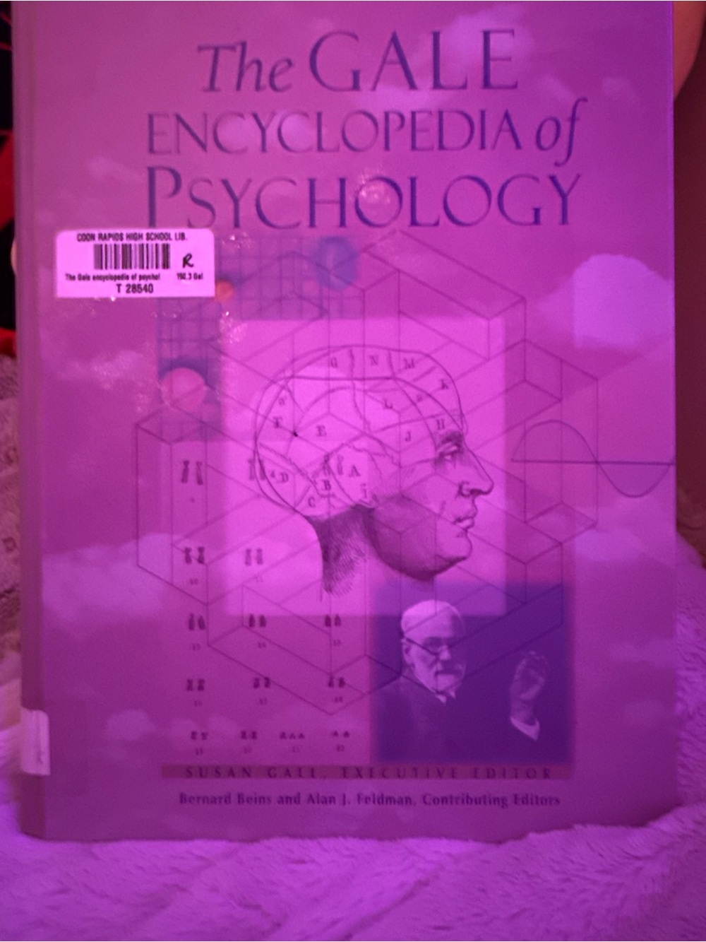 The Encyclopedia of Psychology - Purple Hardcover Book